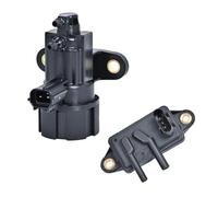 Kit elettrovalvola a solenoide per vuoto EGR DPFE15 e sensore di retroazione della pressione EGR, sostituisce OEM # F77Z9J460AB F57Z9J459C