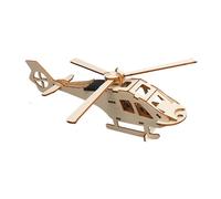 Kit Elicottero Solare Fai -da -te - 23.5x8x6,8 Cm Toying Learning Con Motore, Modello Di Legno, Progetto Di Energia Rinnovabile | Set Di Ingegneria Costruibile, Regalo Alimentato A Pannello Per Scuola