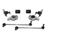 Kit Elimina Rumore Silent Block Trapezi Ripara Bracci Sospensione VW Golf V | VI