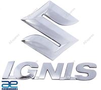 Kit Emblema Adesivo Cromo Per Suzuki Ignis 1.2 1.3 2016-Oggi 77861M80G40-0PG S2U