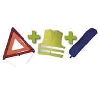 KIT EMERGENCIA BOLSA AZUL RIBETE+TRIANGULO+CHALECO