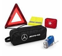 Kit Emergenza Mercedes AMG +TRIANGOLO,GILET,LAMPADA ,POCHETTE PRIMO SOCCORSO