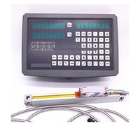 Kit encoder lineare, GCS900-2DB 2. Lettura digitale tornio for fresatura Axis e 2 pezzi Bilancia lineare da 0-1000 mm (set completo con accessori)