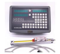 Kit encoder lineare, GCS900-2DB 2. Tornio di fresatura'asse. Dro. Lettura digitale e lineare da 2 pezzi 0-1000 mm (set completo con accessori)