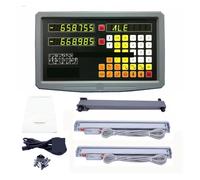Kit encoder lineare, Lastre di fresatrice del tornio Sino 2 Axis Digital Lettura SDS2MS & 2PCS KA300 lineare ottica