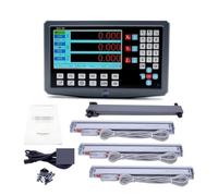 Kit encoder lineare, SDS2-3VA 3. Asse Lcd. Kit di lettura digitale e 3 pezzi KA-300. Encoder in lineare di vetro for tornio millilling millilling(0.001mm complete set)