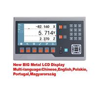 Kit encoder lineare, Tornio LCD YH800-2P. Bilancia lineare for encoder ottico da lettura digitale multi-linguaggio 50mm a 1000mm(One Piece Display)