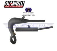 34905 - Collettore Scarico Giannelli Enduro 2T Yamaha DT 50 R (82-89)