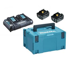 Kit energy 18V : 2x BL1860 18V 6Ah + 1x DC18RD Makita 198077-8