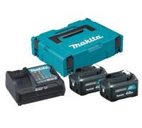 Kit energy 2x BL1041 + DC10SB Makita 197641-2