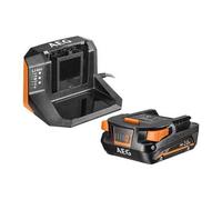 KIT ENERGY BATTERIA E CARICABATTERIA 'SET L1820S' AEG 18V 2,0Ah - AEG POWERTOOLS
