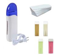 KIT EPILAZIONE SCALDA CARTUCCE CERA STRISCE RULLO CERETTA DEPILIA SCALDACERA