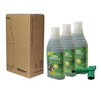 KIT EROGATORE CLEAN GARDEN CONCENTRATO| Set di detergenza per erba artificiale con aggiunta di comodo erogatore | 3 flaconi da 1L di Clean Garden Concentrato+erogatore