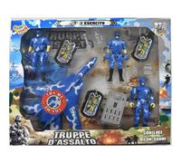 Kit Esercito con Jet Caccia Militare Soldatini Armi da Guerra Giocattoli Bambini