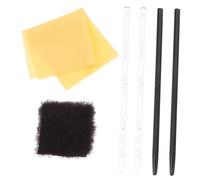 Kit Esperimenti Elettricità Elettrostatica 2 Set in Acrilico | Asta, Bacchetta e Gomma per Attrito, Induttore Leggero, Uso in Aula di Fisica Colore Casuale