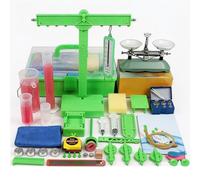 Kit Esperimenti Fisica Meccanica Set Pulegge A Leva Con Principio Archimede | Bilancia For Apparecchi, Scatola For Attrezzature Da Laboratorio Force Motion, Strumento Didattico Educativo STEM