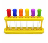 Kit Esperimenti Scientifici per Bambini, 6 contagocce piccoli colorati | Gradi di , Set provette trasparenti, Sperimenta guidata, nsegnanti e studenti