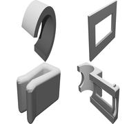 Kit Esperimento Fessura Doppia Laser - Parti Stampate 3D Demo Fisica