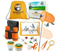 Kit Esploratore Bambini - Butterfly Kit, Binocolo, Bussola, Insetti - Giochi per Bambini 4-8 Anni