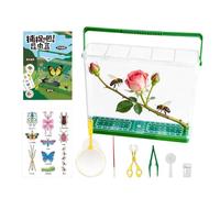 Kit Esploratore Per Bambini, Divertenti Giocattoli Educativi Estivi, 29x21,6x5,3 Cm Kit Cattura Mosche Per Natura Per Bambini, Nozioni Di Base Per Giovani Scienziati Per Giovani Ragazzi E Ragazze Cort