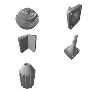 Kit Essiccatore Filamenti per ECG SO 375 Parti Adattatore Stampate 3D