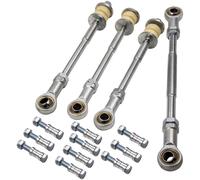 Kit Estensione Barra Antirollio HD Da 2-8 Pollici Per Sollevamento 4x Anteriore Posteriore Compatibile Con Nissan Per Patrol GU Y61 1997-2011 2012 2013 2014 2015 2016 Sospensione Braccio Controllo