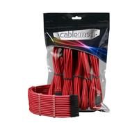 Kit Estensione Cavi CableMod PRO ModMesh CM-PCAB-BKIT-NKR-3PC-R Rosso Kit Estensione Cavi CableMod PRO ModMesh CM-PCAB-BKIT-NKR-3PC-R Rosso