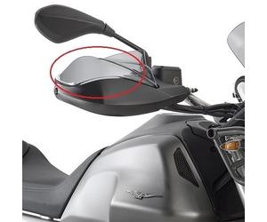 Kit estensione paramani in plexiglass fumè GIVI eh8203 Moto Guzzi v85 tt