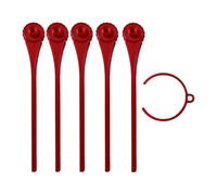 Kit Estensione Ugello Aerosol, Girevole 360° Tubo Regolabile, Set 5 Per Barattoli 3mm/4mm, Precisione Migliorata Pittura Casa e Auto