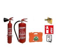 Kit Estintore Cassetta Pronto Soccorso All. 2 per Aziende Ufficio ristorante