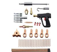 Kit estrattore ammaccature - Saldatrice per riparazione automatica a punti, include artiglio concavo a 6 dita e giunto di saldatura a doppia estremità per auto, camion, jeep, SUV