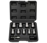 Kit estrattore bulloni, set estrattore bulloni Estrattore rigido | Facile fuori Set di punte da trapano per estrattori di bussole rotti, bulloni, per rimuovere per tubi filettati, , se