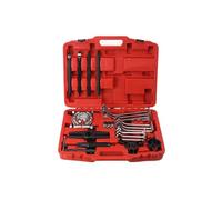 Kit estrattore cuscinetto idraulico - Capacità 10 tonnellate per rimozione mozzo ruota e cuscinetto ingranaggi con comoda custodia per il trasporto