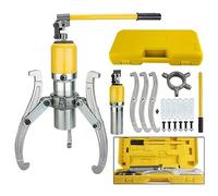 Kit estrattore idraulico con pompa per cuscinetto, volano, rimozione mozzo ruota - strumento automobilistico resistente