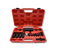 Kit estrattore iniettori motore diesel 14 pz universale con martello scorrevole