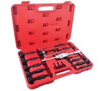 Kit estrattore per cuscinetti interni martello scorrevole set rimozione 16 pezzi