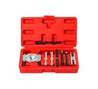 Kit estrattore per cuscinetti piccoli a 2 ganasce da 9 pezzi Set di strumenti per separatori di cuscinetti per ingranaggi per rimozione pressata Estrattore volano motore Estrattore per volano mag