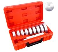 KIT ESTRATTORI CUSCINETTI BOCCOLE SET 10 PZ CON VALIGETTA RUOTE AUTO MOTO CAMION