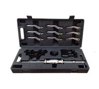 Kit estrattori tre griffe reversibili interni ed esterni per cuscinetti e pulegg