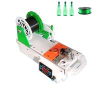 Kit estrusore per stampante 3D, creatore di filamenti da tavolo, controllo digitale della temperatura, riciclatore bottiglie in PET ecologico per uso domestico, ideale per il fai-da-te ( Color)