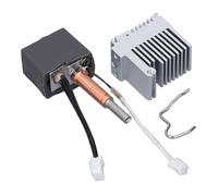 Kit estrusore testina di stampa Hot End Ugello in acciaio temprato Tutto in metallo Isolamento fluido Stampa ad alta velocità per accessori di ricambio per stampante 3D 3