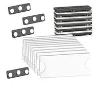 Kit Etichette Nome Magnetiche, Porta Badge Magnetici con 3 Potenti ,7584