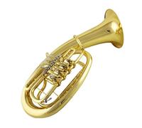 Kit Eufonio Gruppo Studentesco Per Adulti Con Corno Basso Eufonio A 4 Tasti, Chiave Piatta, Che Suona Uno Strumento In Ottone Con Bocchino Strumento Eufonio