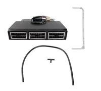 Kit evaporatore aria condizionata AC sotto il cruscotto del camion per auto con prestazioni elevate per l'aggiornamento aftermarket (12 V 9,8 A)