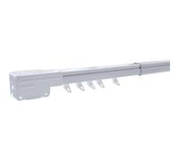 Kit F-Style con bastone tenda telescopico 122 - 215 cm bianco