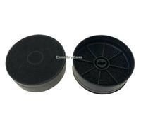 KIT F23C.A.D125 - 2 FILTRI CARBONI ATTIVI PER CAPPA FABER INCA SMART INKA