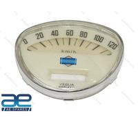 Kit Faccia Tachimetro Vespa Rally 0-120 KMH Con Logo GEC