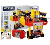 Kit fai-da-te 3 in 1 a batteria, valigetta da officina, 85 pezzi, 56 cm