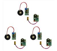 Kit fai da te 3X per trasmissione audio wireless laser, produzione elettronica, accessori per esperimenti didattici elettronici fai da te