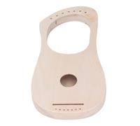 Kit fai da te a 7 corde di Lyre Harfe con chiave di impostazione, ideale per gli appassionati di musica, facile installazione, apprendimento da strumenti a corda, legno basso e materiali metallici